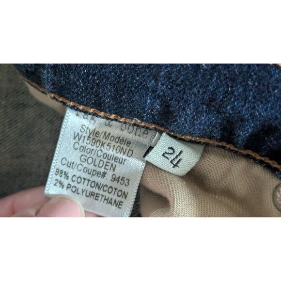 RAG & BONE The Dre Slim Boyfriend Jeans W28 Golden Wash Designer Denim 24 - Picture 3 of 6